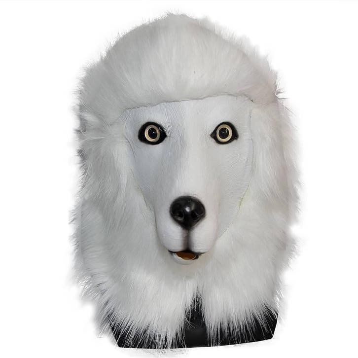 Hondenmasker Deluxe Poedel, Hobby en Vrije tijd, Feestartikelen, Nieuw, Verzenden