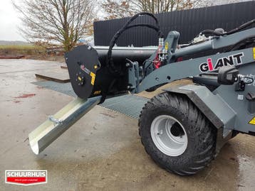 Betonmixbak betonmixer met zijuitloop, Ophalen