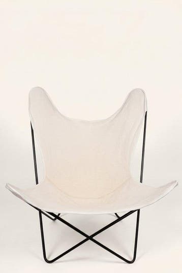 Stoel - Butterfly stoel (3107) - Canvas, Staal, Katoen -