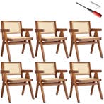 Eetkamerstoel Lizzy met Weens vlechtwerk in boho-stijl - don, Huis en Inrichting, Stoelen, Verzenden, Nieuw