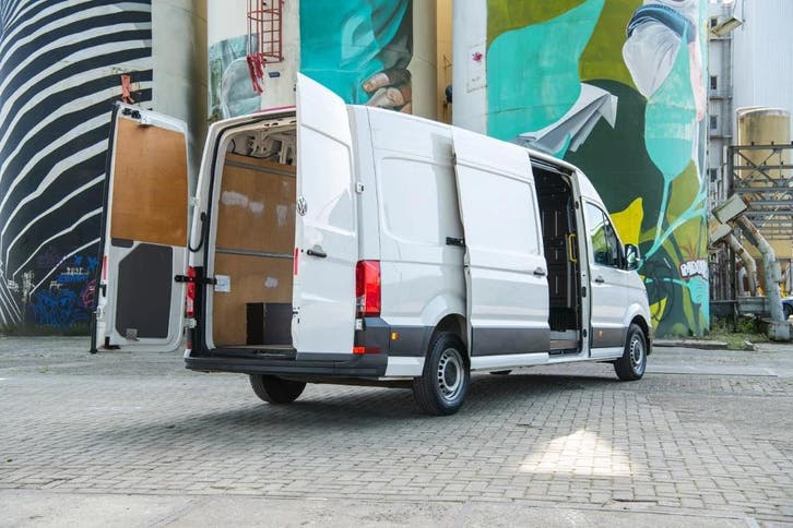 167 x Volkswagen Crafter | vanaf €237 p/mnd, Auto's, Bestelauto's, Volkswagen, ABS, Airbags, Airconditioning, Alarm, Bluetooth