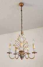 Banci Firenze - Kroonluchter - Verguld, Kristal, Muranoglas