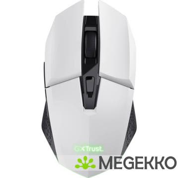 Trust GXT 110W Felox Draadloze Witte Gaming Muis, Verzenden, Nieuw, Trust