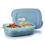 Tupperware CrystalWave Vakjesdoos Lichtblauw, Ophalen of Verzenden, Nieuw, Blauw