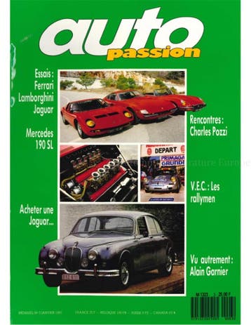 1987 AUTO PASSION TIJDSCHRIFT 3 FRANS, Nieuw, Author