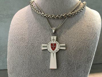AJS - Tempeliers Medaalkruis Croix Zegel Wapenkroon &