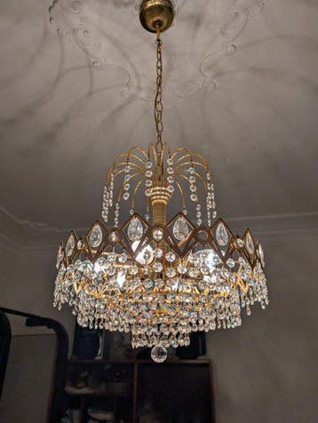 Plafondlamp - Kristal, Huis en Inrichting, Nieuw