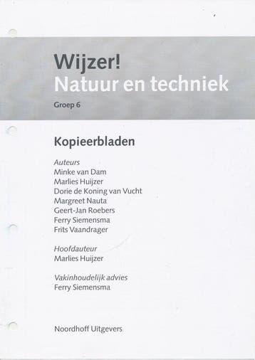 Wijzer! Natuur en Techniek kopieerbladen groep 6, Boeken, Verzenden, Nieuw