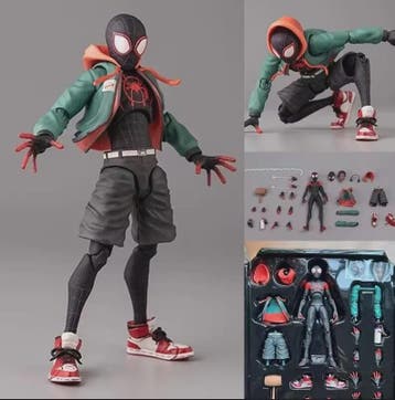 Miles Morales Actiefiguur - Spider-Man: Into the Spider-Vers