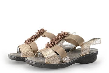 Jenny Sandalen in maat 37 Brons, Overige kleuren, Verzenden, Sandalen of Muiltjes, Zo goed als nieuw