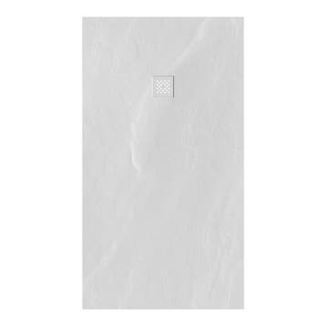 Brauer Asteroid Douchebak - 100 x 180 cm - Mineraalmarmer -, Ophalen of Verzenden, Nieuw