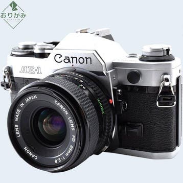 Canon AE-1 chrome + new FD 2.8/28mm | Single lens reflex, Nieuw