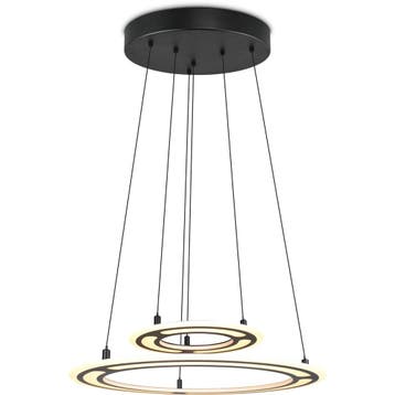 LED Hanglamp - Trio Select Cromer - 1 Lichtpunt van 53 Watt, Ophalen of Verzenden, Nieuw, Metaal, Overige fittingen