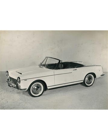 1965 FIAT 1500 CABRIOLET PERSFOTO, Nieuw, Author
