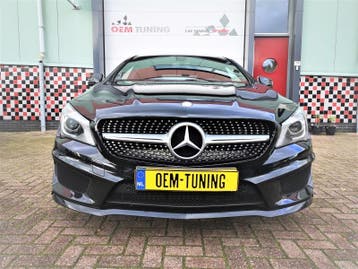 Grille voor CLA-Klasse W117 | Silver Diamond Style 13-16, Voor, Mercedes-Benz, Nieuw, Ophalen of Verzenden