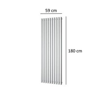 Designradiator Plieger Trento 1357 Watt Middenaansluiting, Ophalen of Verzenden, Nieuw