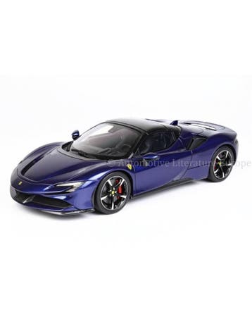 2020 FERRARI SF90 SPIDER BLU ELETTRICO METALL. BBR, Hobby en Vrije tijd, Nieuw