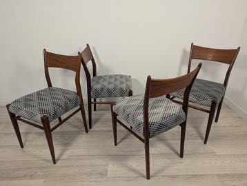 Pastoe - Cees Braakman - Eetkamerstoel (4) - SA10 - Hout