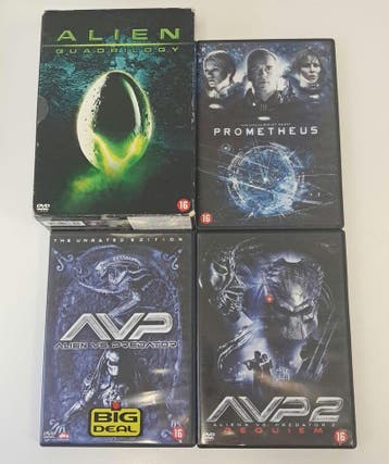 Verzameling van Alien Franchise Films (7DVD), Cd's en Dvd's, Verzenden, Nieuw in verpakking, Science Fiction
