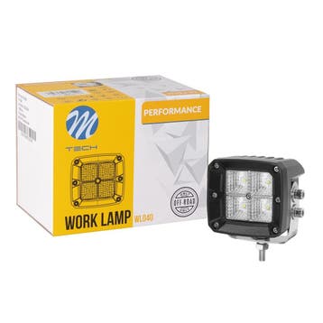 M-Tech LED Werklamp schijnwerper - 20W - 1280 Lumen - p..., Verzenden, Nieuw