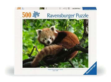 Schattige rode panda - 500 stukjes, Ophalen of Verzenden, Nieuw