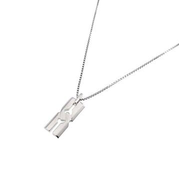 Gucci - Halsketting - 18 karaat Witgoud, Nieuw