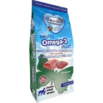 Renske Mighty Omega Plus Koud Geperst - Verse Kalkoen en...