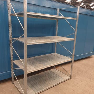 Aanbieding: Voordeelrij gebruikte legbordstelling