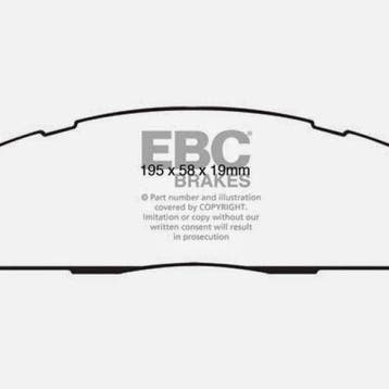 EBC 09-11 Dodge Ram 2500 Pick-up 5.7 2WD/4WD Yellowstuff, Ophalen of Verzenden, Nieuw