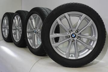 BMW X3 X4 G01 G02 691 19 inch velgen Pirelli Runflat Winterb, 19 inch, Gebruikt, Velg(en), Winterbanden