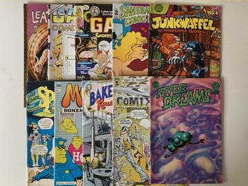 Underground lot - Junkwaffel, Fever Dreams, Gay Comix,, Boeken, Nieuw