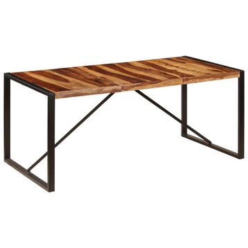 vidaXL Eettafel 180x90x75 cm massief acaciahout, Huis en Inrichting, Tafels | Eettafels, Verzenden, Nieuw