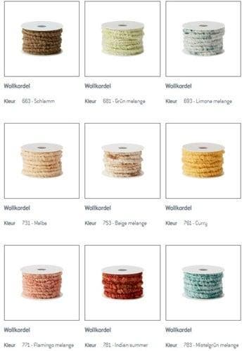 Wolkoord Wolkordel Dik 752 Berber 10 mm per 10 meter, Ophalen of Verzenden, Nieuw