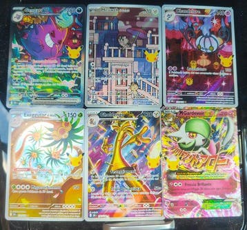Pokémon - 40 Card - Gengar, Pikachu, Exeggutor, Meowth,, Nieuw