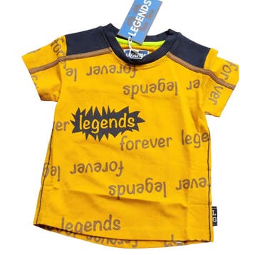 Shortsleeves -- Olaf - 98/104 / Geel, Verzenden, Nieuw