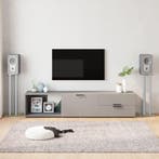 vidaXL Luidsprekerstandaards 2 st 3 pijlers gehard glas, Muziek en Instrumenten, Standaards, Verzenden, Nieuw