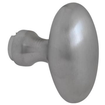 Knop Ei tbv SKG schild mat nikkel PVD, Verzenden, Nieuw