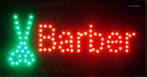 Barber kapper lamp LED verlichting reclame bord lichtbak #A4, Verzenden, Nieuw