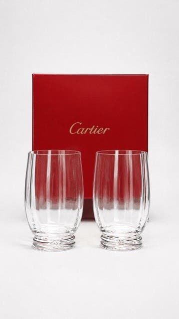 Cartier - Drinkservies (12) - Het Venetiaanse huis - Kristal
