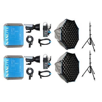 Nanlite FC-120B LED Bi-Colour Spot Light Dual Kit, Ophalen of Verzenden, Nieuw, Overige typen
