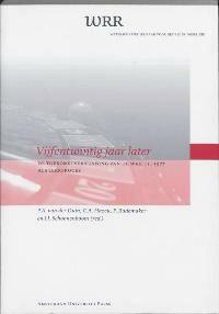 Vijfentwintig jaar later / WRR Verkenningen / 5, Verzenden, Gelezen