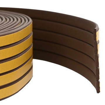 vidaXL Zelfklevende raamafdichting Bruin 9 x 3 mm 100 m, Verzenden, Nieuw