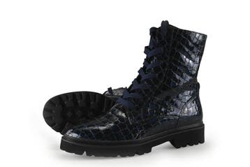 rapid soul Veterboots in maat 36 Blauw, Overige typen, Zo goed als nieuw, Rapid soul, Verzenden