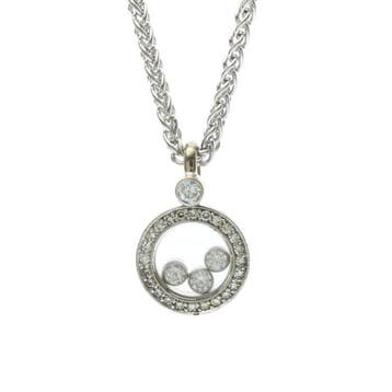 Chopard - Ketting met hanger - 18 karaat Witgoud