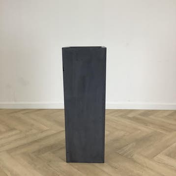 Plantenbak (hxbxd) 100x35x35 cm  Antraciet - betonlook, Ophalen of Verzenden, Gebruikt, Bureau