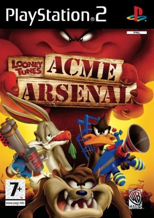 Looney Tunes Acme Arsenal (PlayStation 2), Spelcomputers en Games, Games | Sony PlayStation 2, Gebruikt, Vanaf 3 jaar, Verzenden