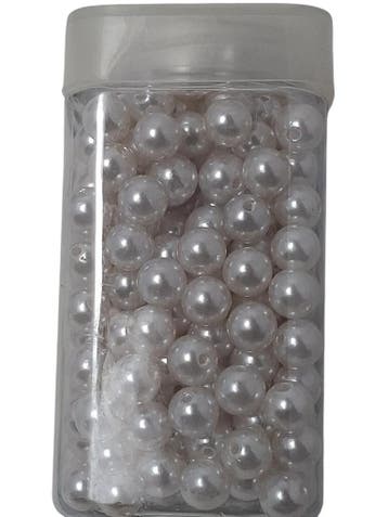 Rijgparels Pearls Wit 12 mm 220 gr. 250 stuks, Ophalen of Verzenden, Nieuw