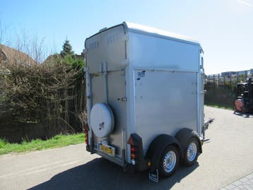 Ifor Williams paardentrailer HB403 met zadelkamer occassion, Ophalen, Gebruikt, Aluminium, 1½-paards trailer