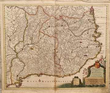 Europa - Spanje, Catalonië; Cornelis Danckerts I (1603–1656), Nieuw