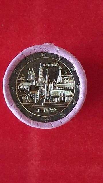 Litouwen. 2 Euro 2026 Kaunas (25 coins) in roll (Zonder